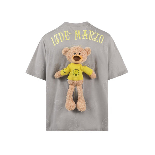 13DE MARZO Bear Baseball Fan T-shirt – CHUUI_Collection