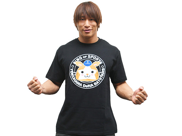 横浜denaベイスターズ 新日本プロレス コラボtシャツ ブラック