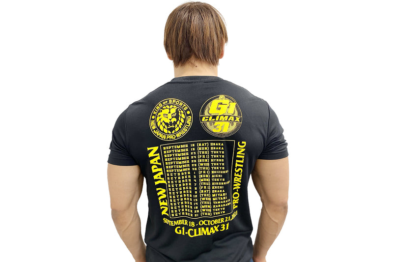 正規品販売！ 新日本プロレス '95G1CLIMAX第5回大会記念Tシャツ 黒 XL