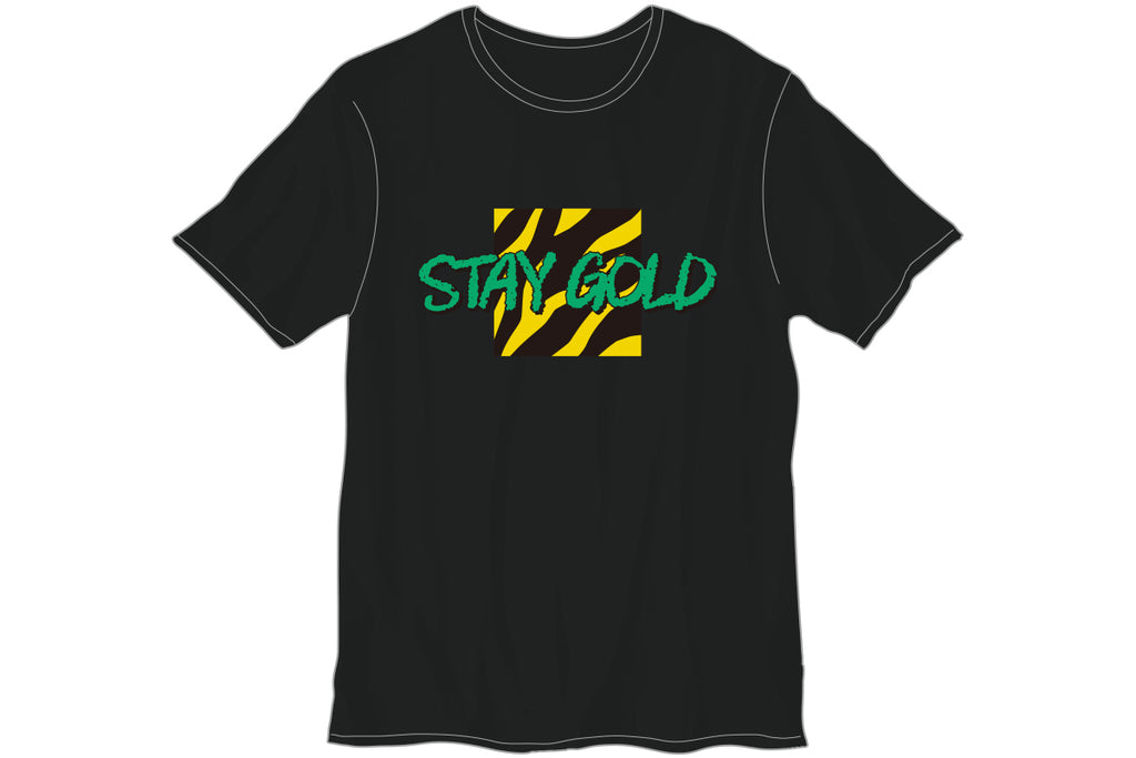 YOSHI-HASHI「STAY GOLD BISHAMON」Tシャツ