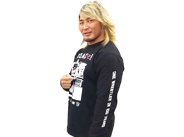 当社の 新日本プロレス 棚橋弘至 ロングスリーブTシャツ Mサイズ econet.bi