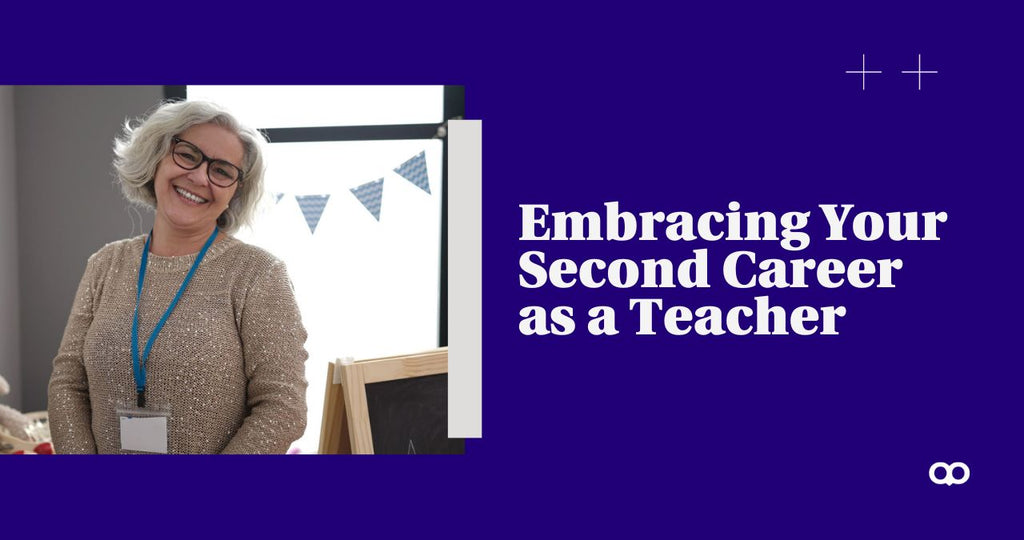 educator in 50s embracing second career as a teacher