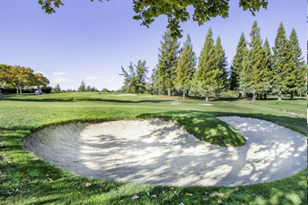 chipping from a bunker