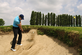 Stuck in the bunker with a wedge