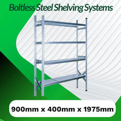 900X400mm steel shelves