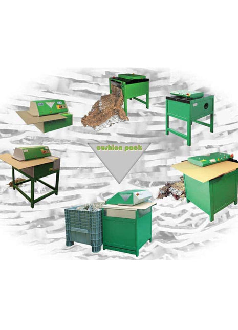 AABES © Cushion Pack CP440 Series2+ High Capacity Corrugated Shredder