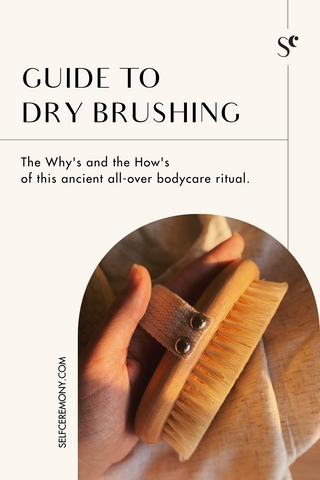 sisal scrub. dry brushing. how to dry brush. dry brushing guide. self care morning routine. how to do dry brushing. plastic free brush. self massage.