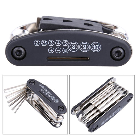 Multi hex Multifunctional Pocket Tool Set