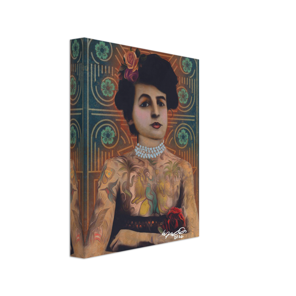 8 x 10 Canvas ROAR Maude Wagner