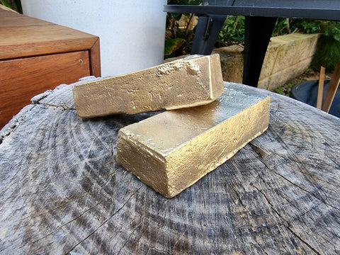 Nordic Gold Ingot - Gold Bar Shape