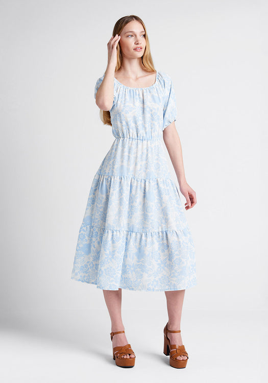 Classic Love Song Fit And Flare Dress | ModCloth