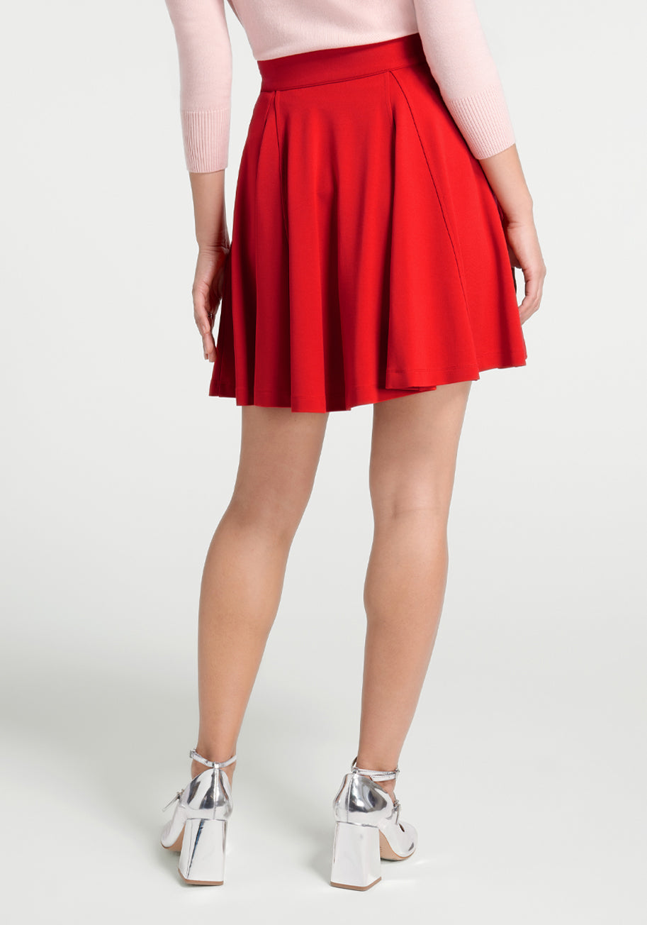 Godet All Night Skater Skirt