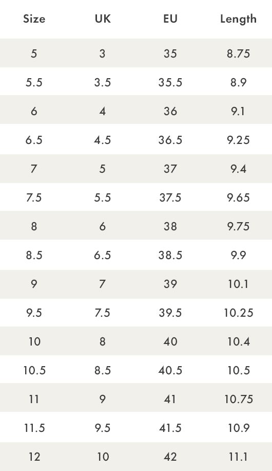 Size Chart - CL by Chinese Laundry | ModCloth