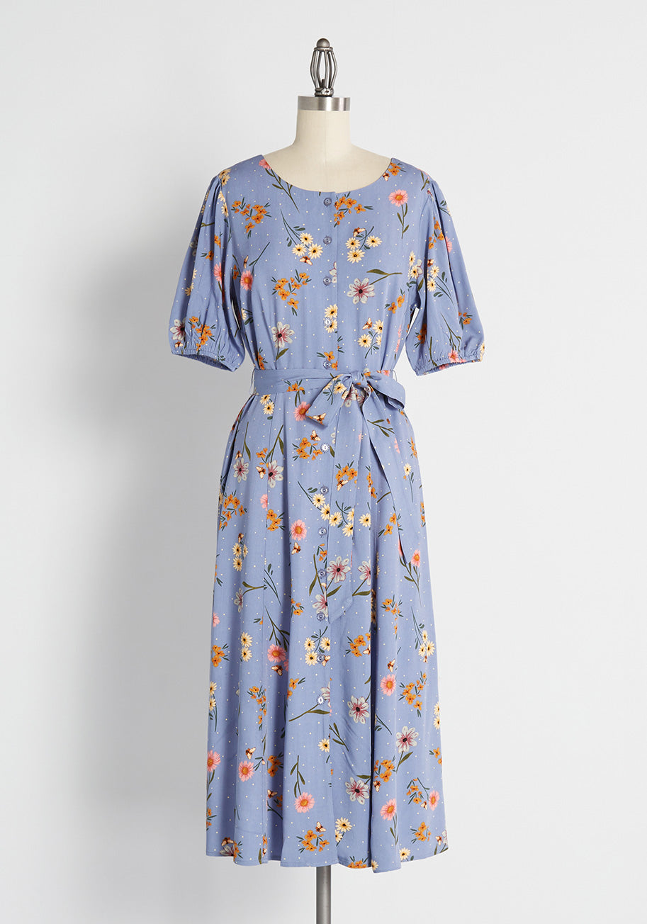 Bohemian Rhapso-Bee Midi Dress