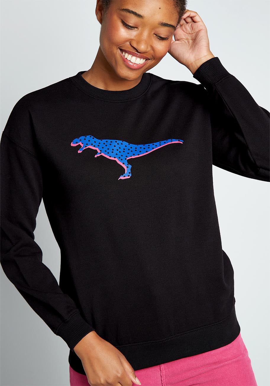 Pop Art Apex Predator Graphic Sweatshirt