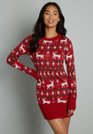 Sweater Ribbed Winter Dress by Tipsy Elves