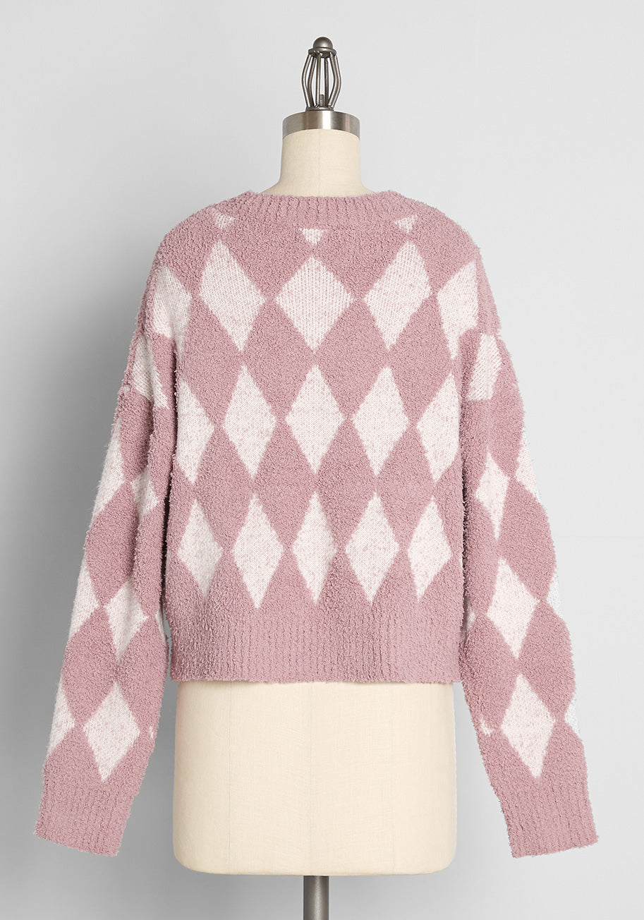 Plush in Blush Sweater