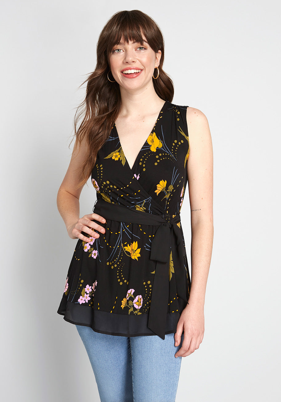 Outgoing Guidance Sleeveless Top