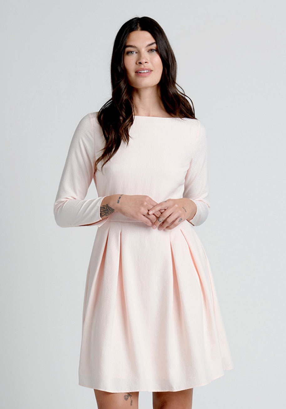 Into the Spotlight Fit and Flare Dress