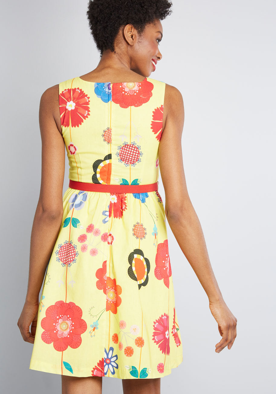 Good Times and Shorelines A-Line Dress