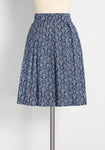 Bells Ring For Spring A-line Skirt