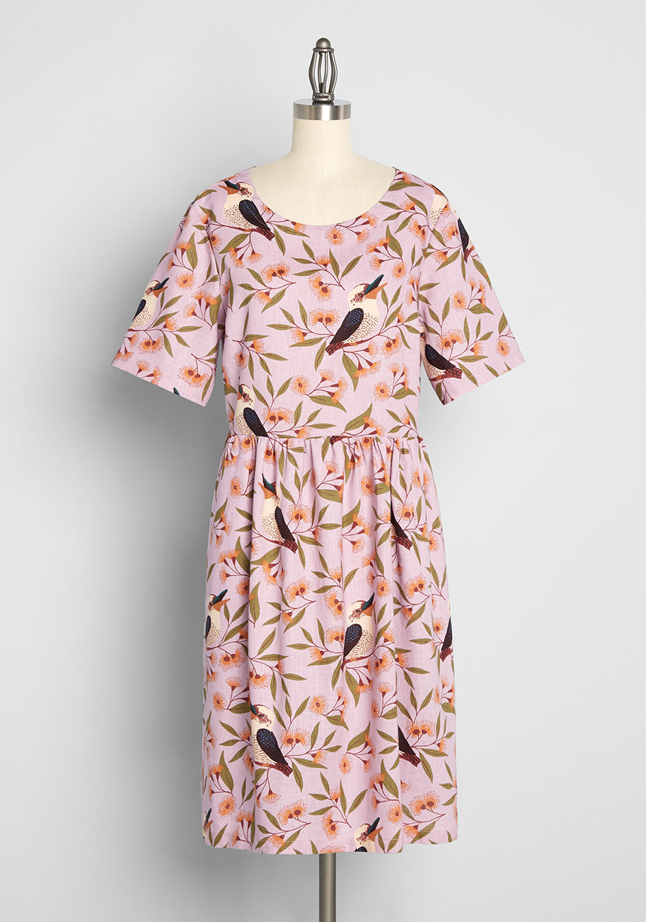 Take Me To Perch Smock Dress