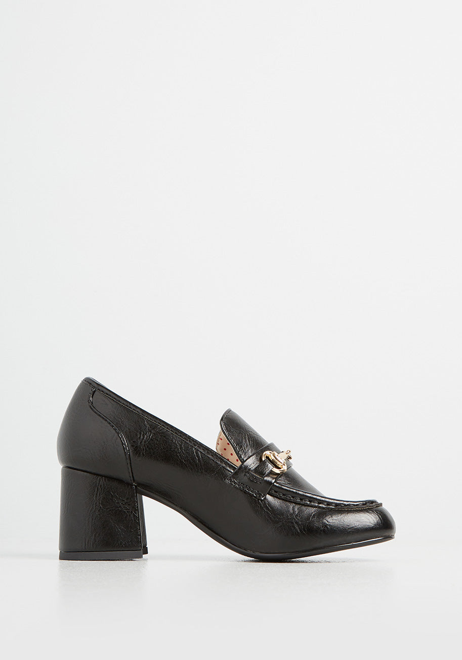 Beautiful and Beyond Heeled Loafer