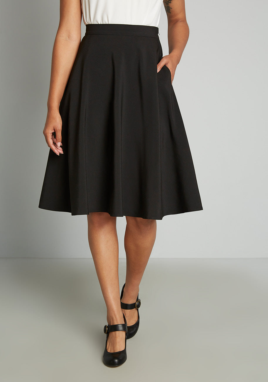 Just This Sway A-Line Skirt