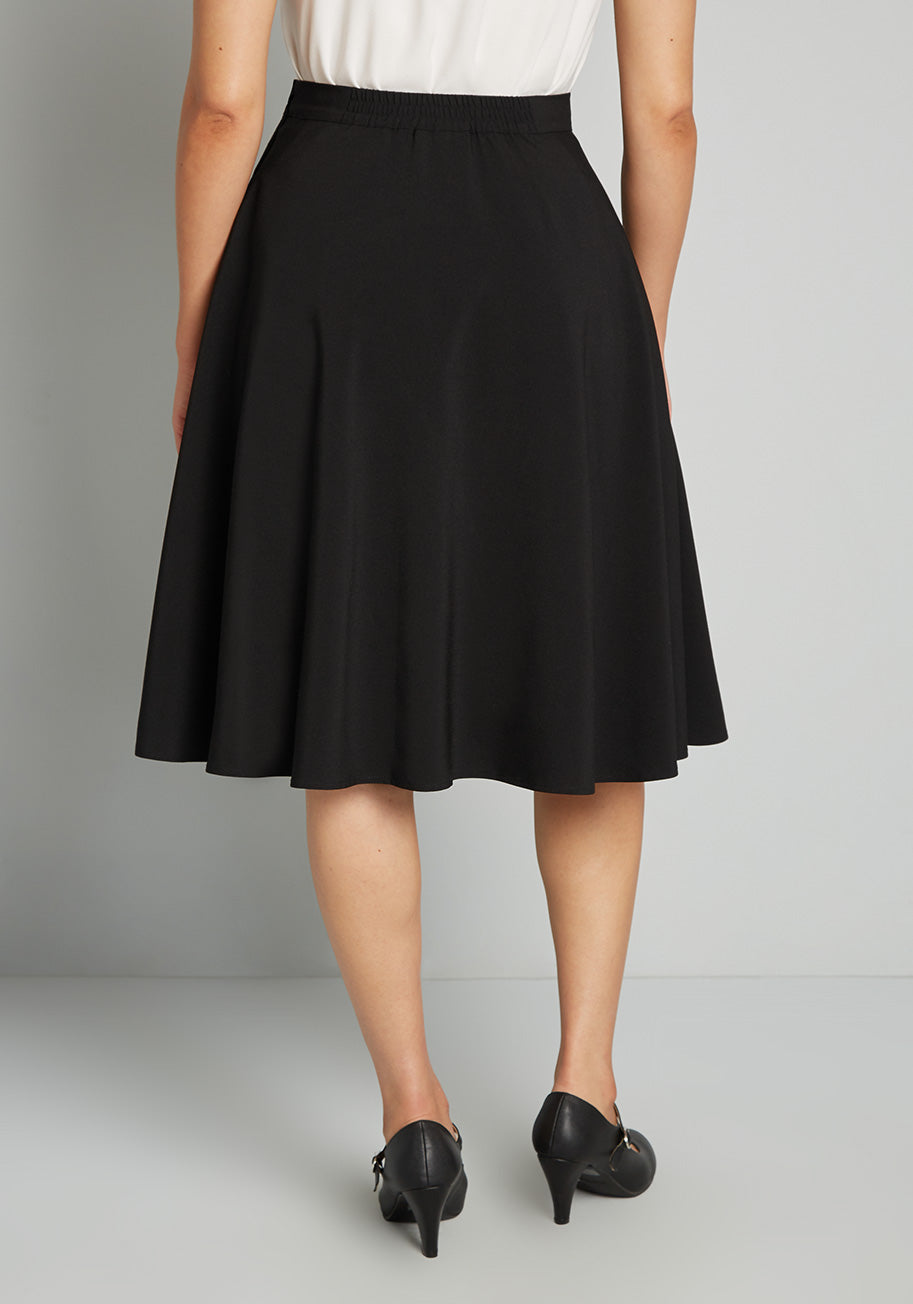 Just This Sway A-Line Skirt