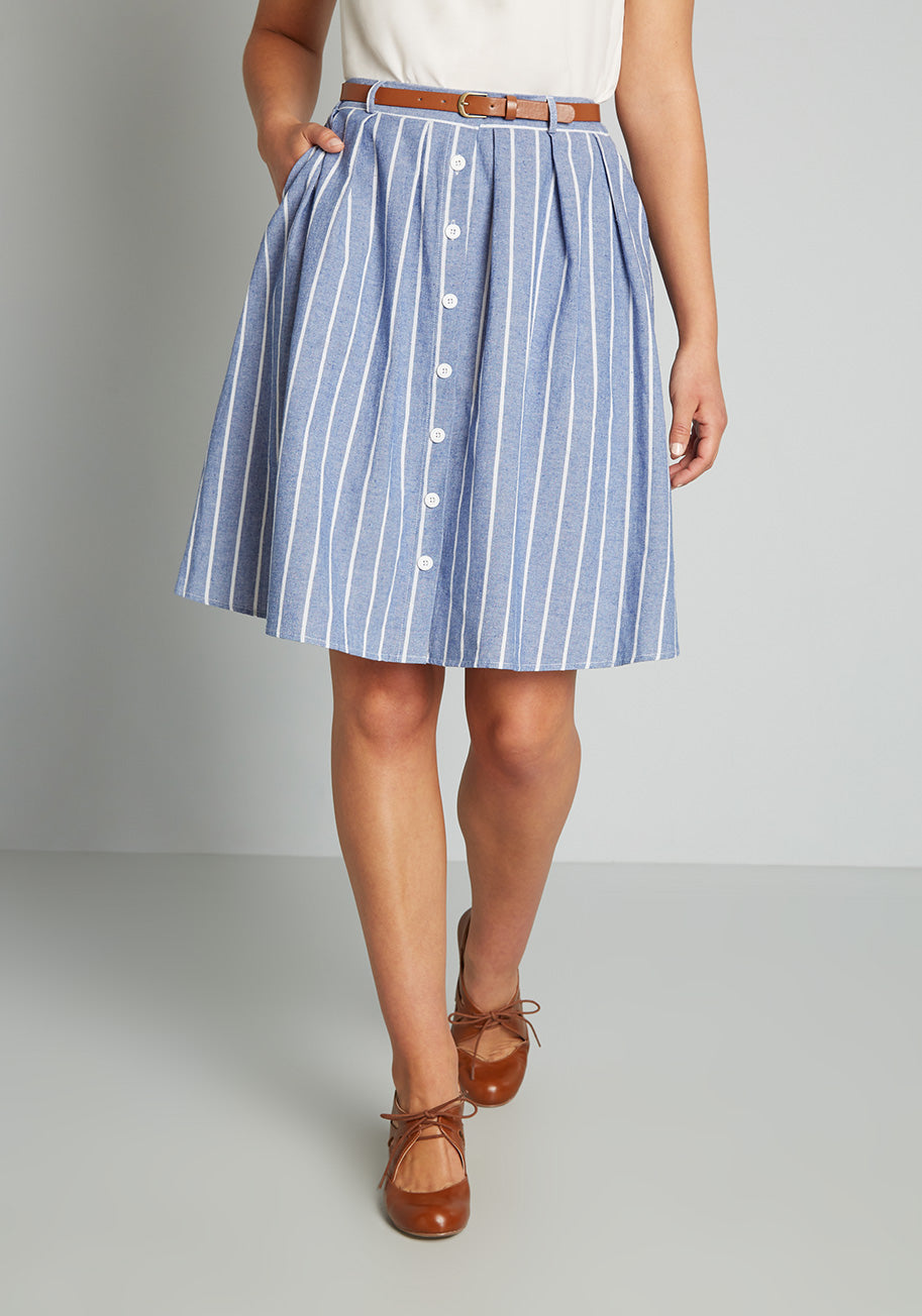 Bookstore's Best A-Line Skirt