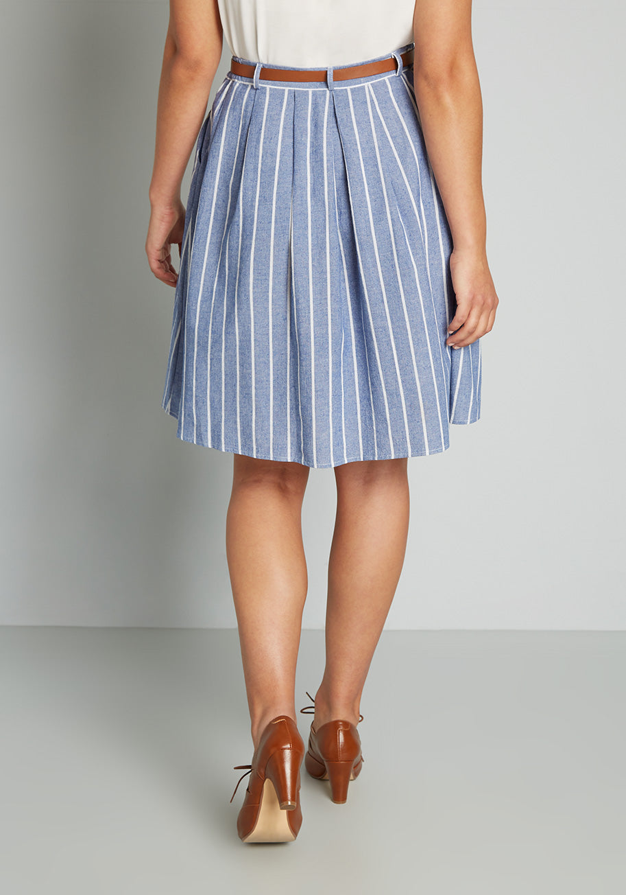 Bookstore's Best A-Line Skirt