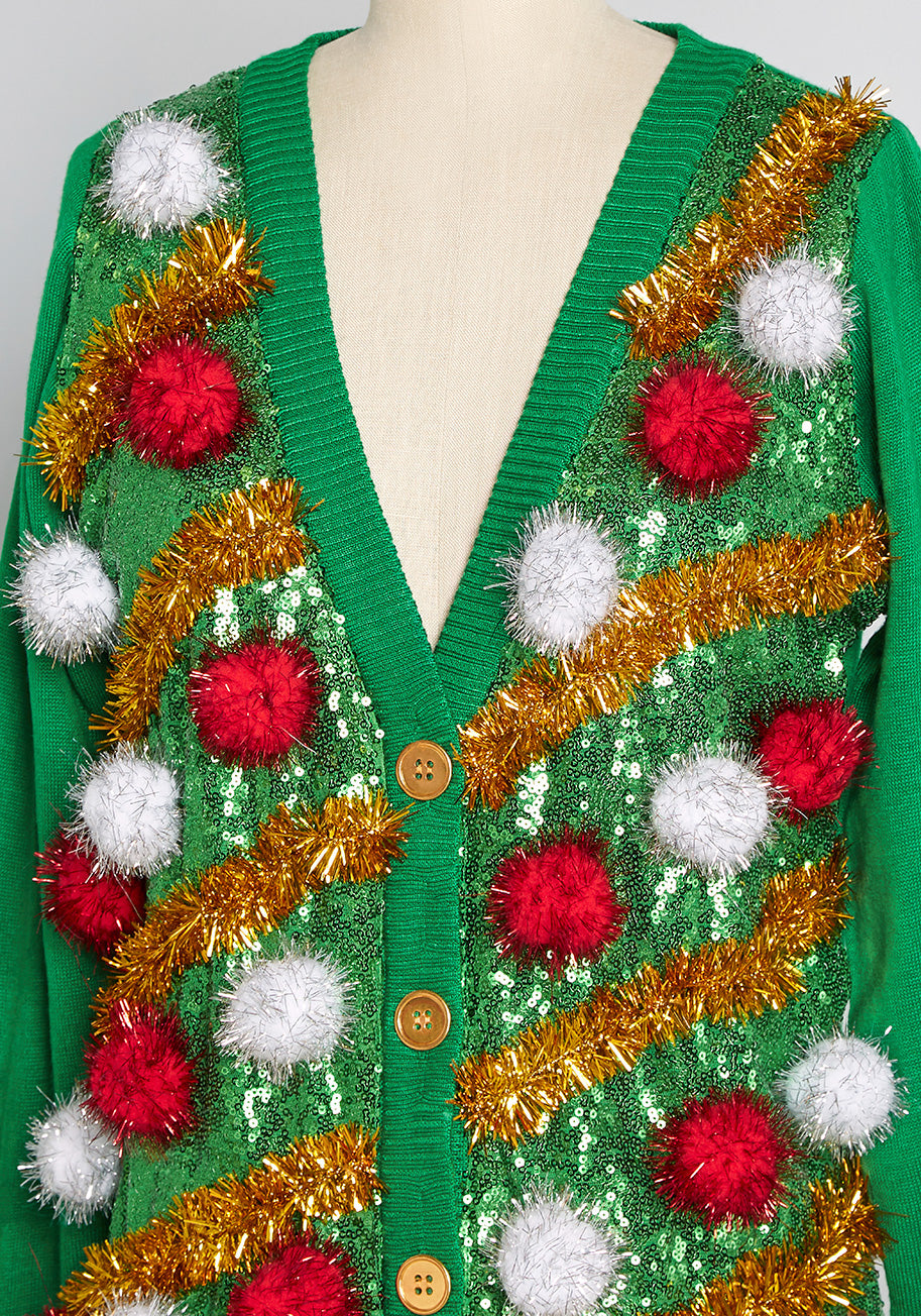 Cutest Ugly Christmas Cardigan