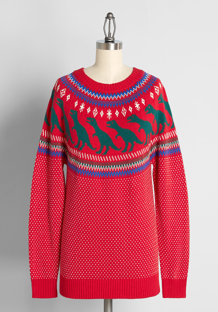 Rawr Ambition Fair Isle Sweater