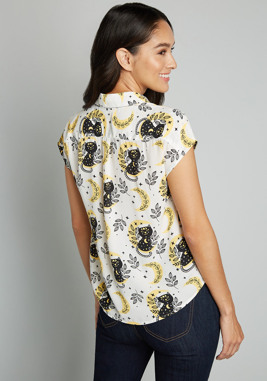 A Renewed You Short Sleeve Blouse