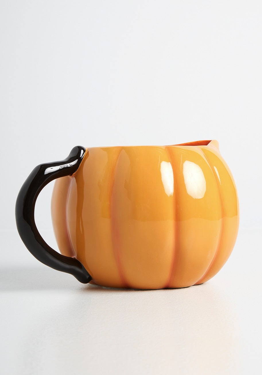 Pourin' Pumpkin Ceramic Pitcher