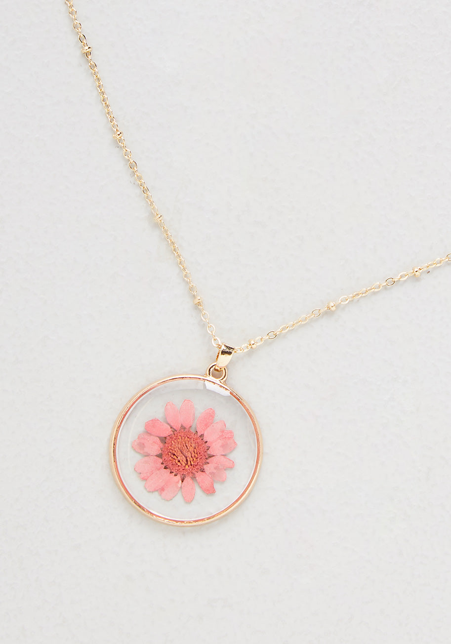 Blooms Eternal Pendant Necklace