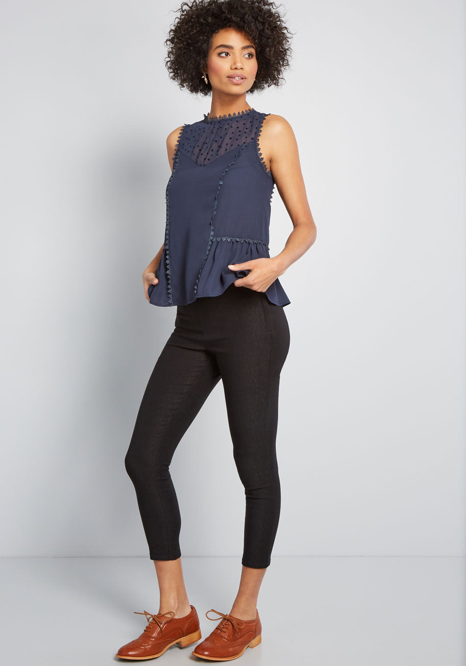 Stated Appreciation Sleeveless Top