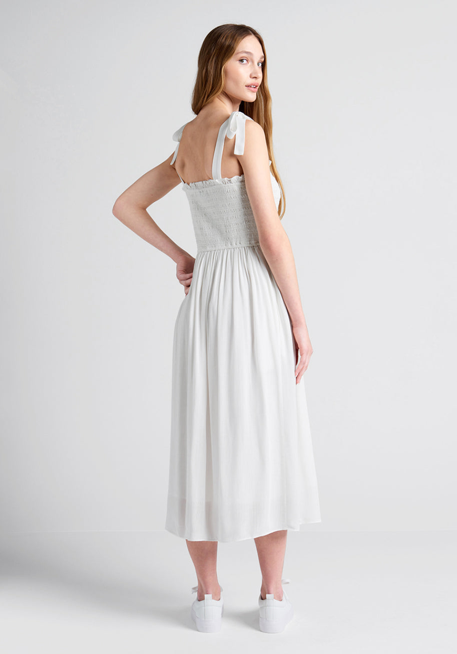 Cloud Drifting Midi Dress