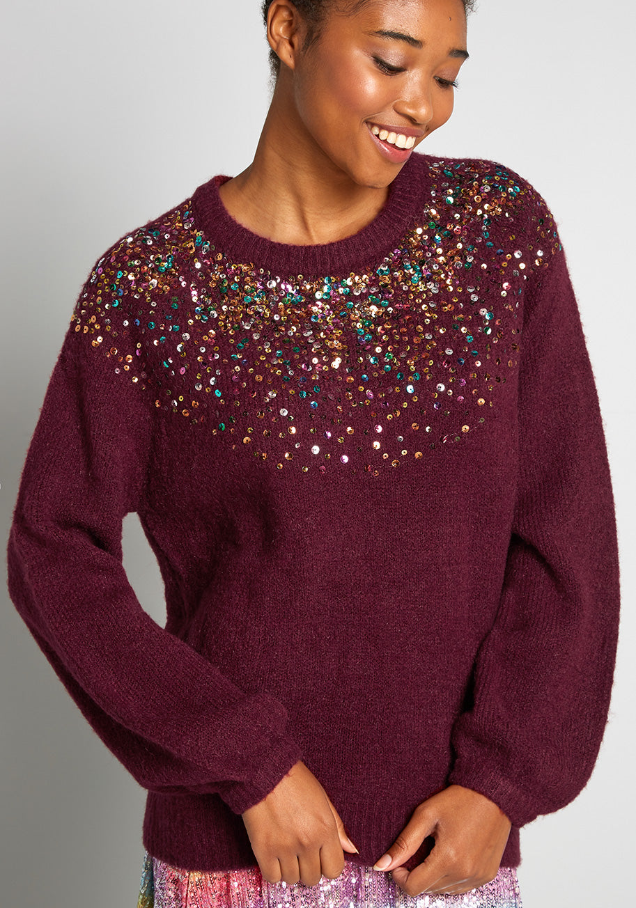 Confetti Chaos Pullover Sweater