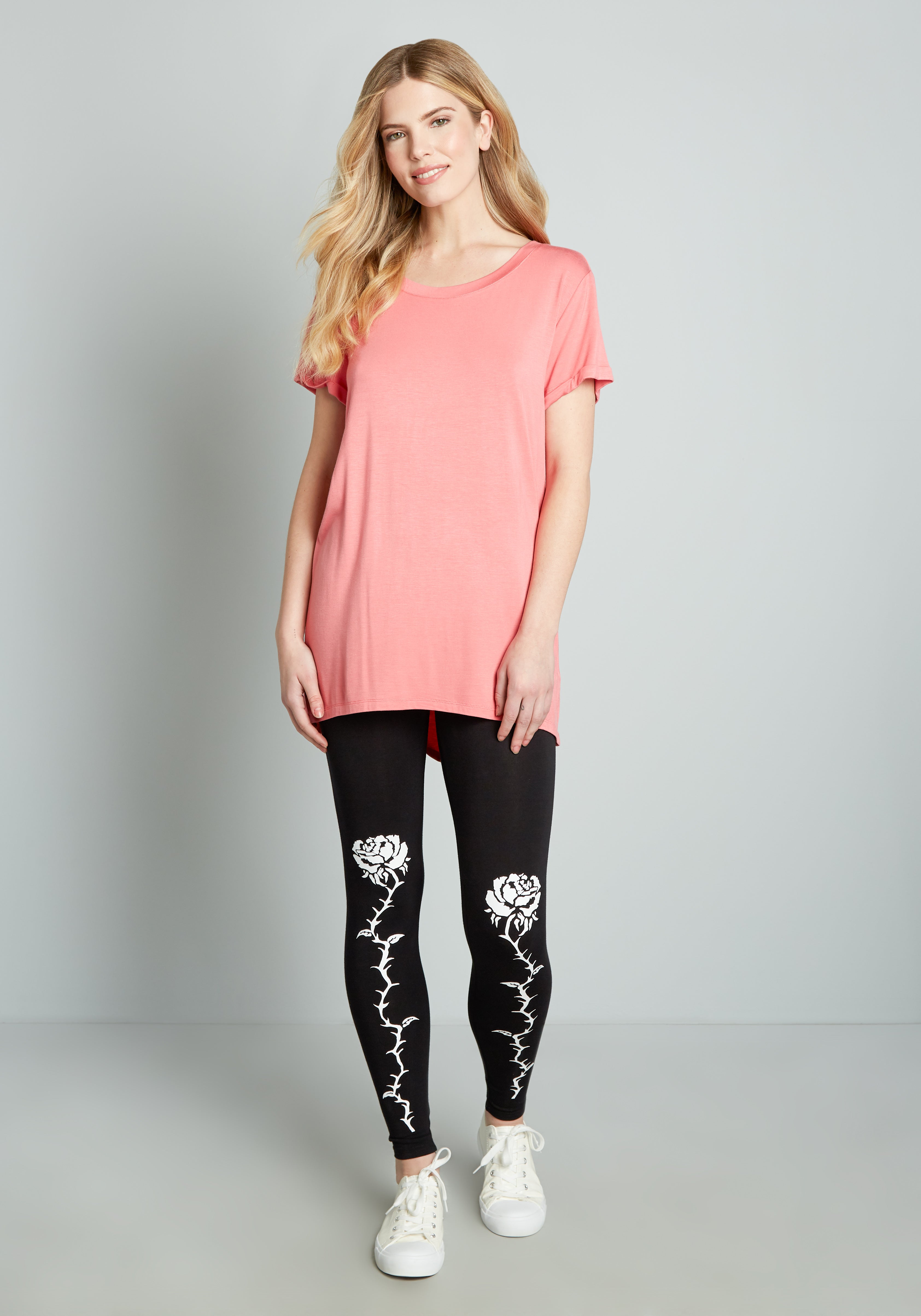 Rose Toward The Sky Leggings