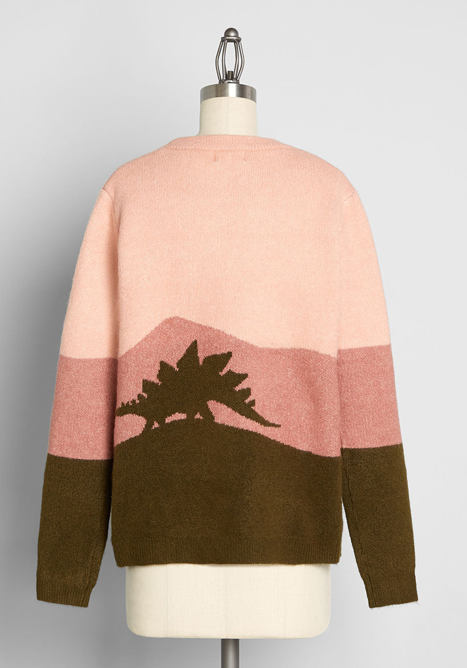 Dinos At Dusk Sweater