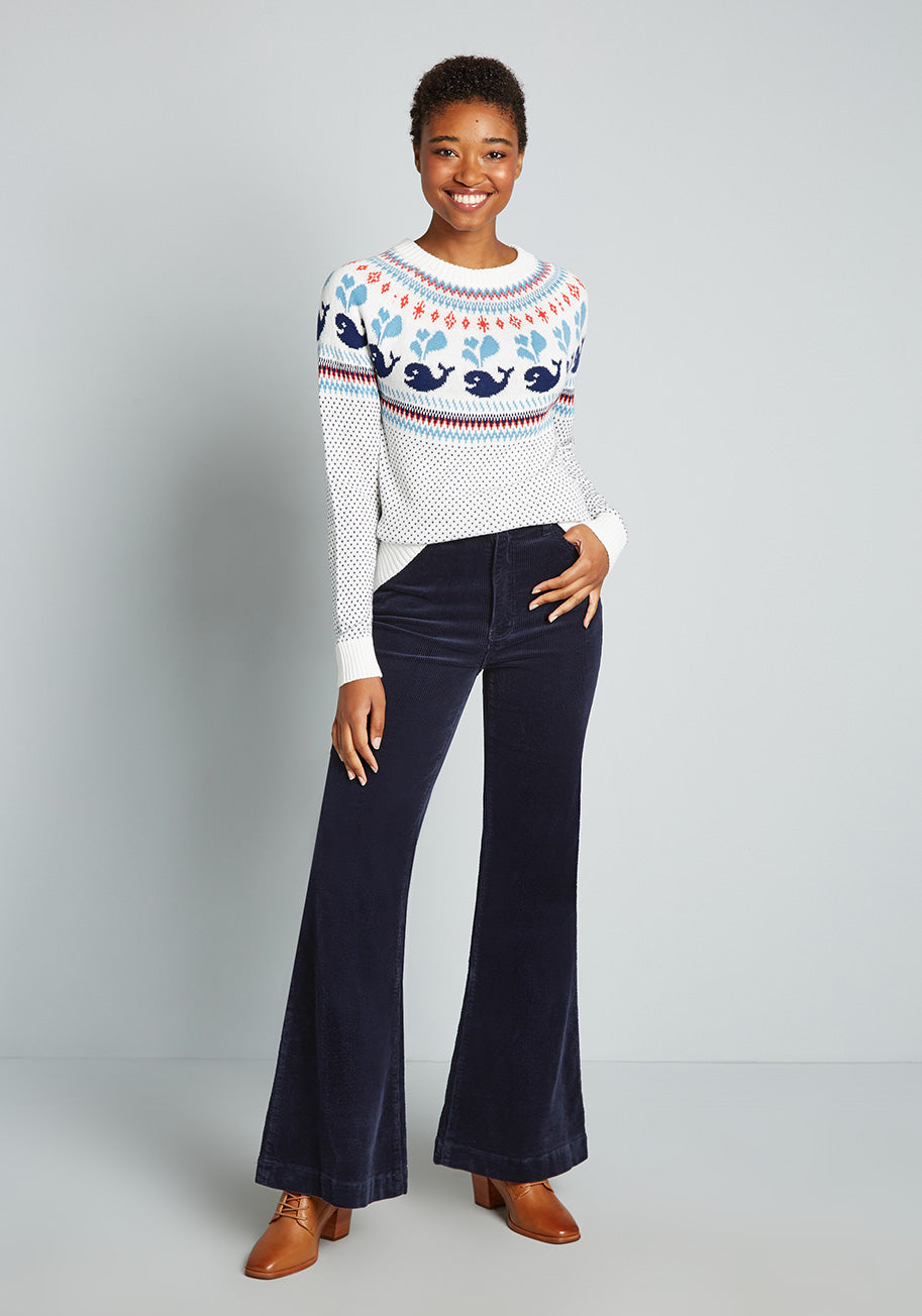 So Seventies Savvy Corduroy Flare Pants