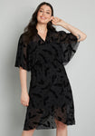 Sheer Sleeves Summer Dress