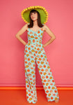 X Marisol Muro Bugs And Kisses Wide-leg Jumpsuit