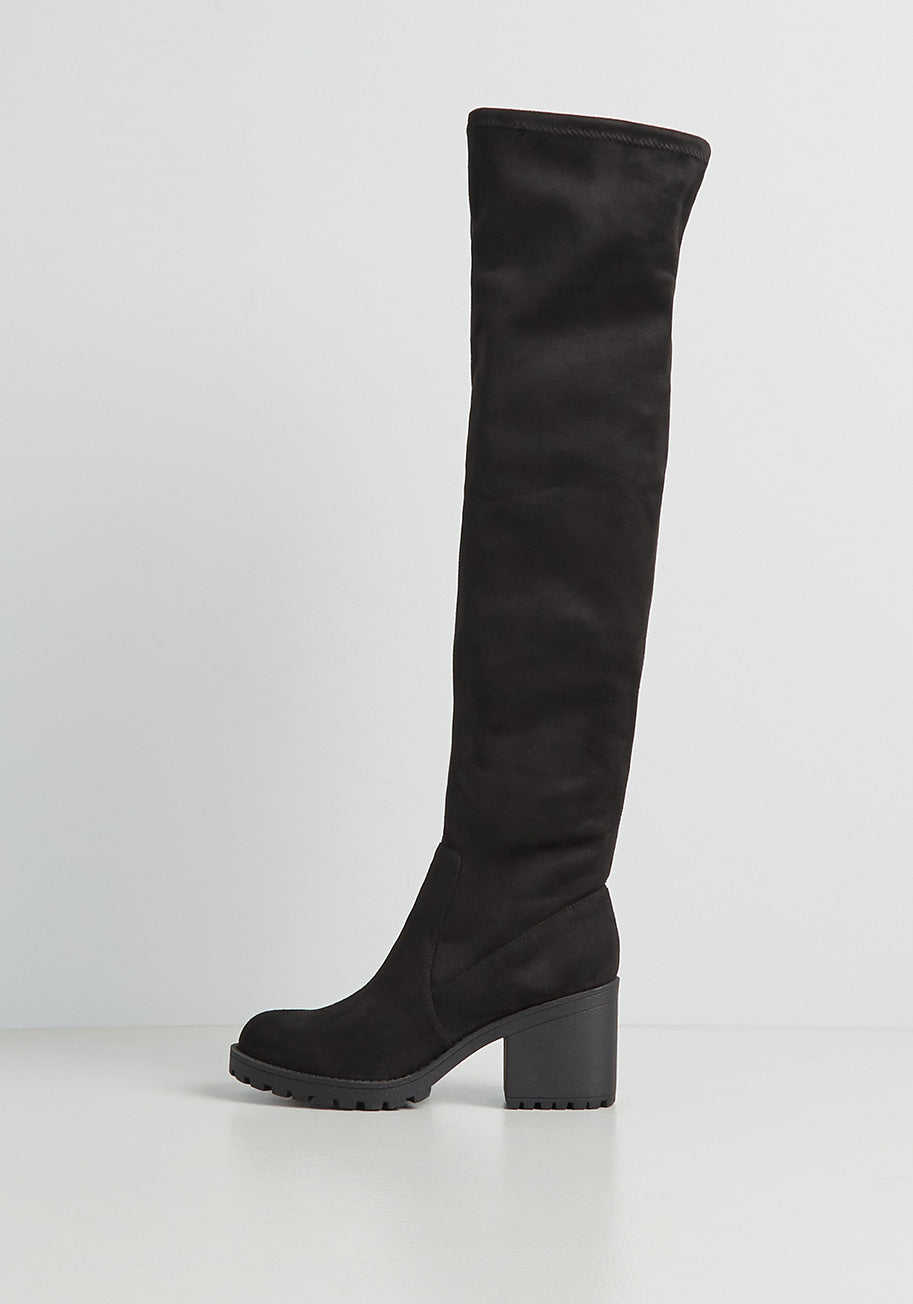 Create Quite a Stir Over-The-Knee Boot