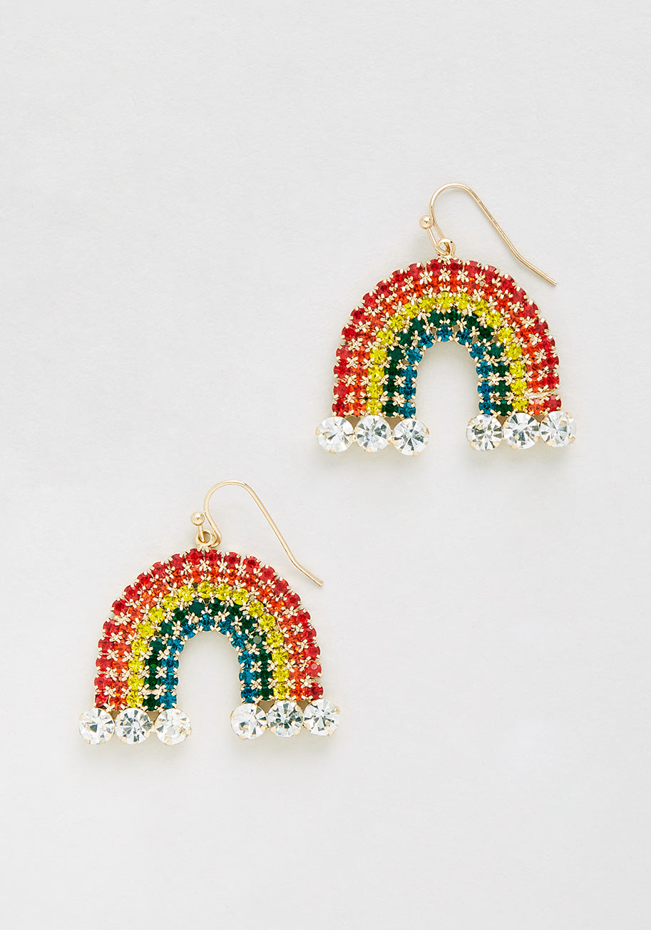 Bejeweled Bliss Dangle Earrings