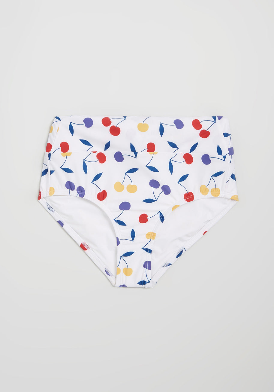 The Clarice High-Waisted Bikini Bottom