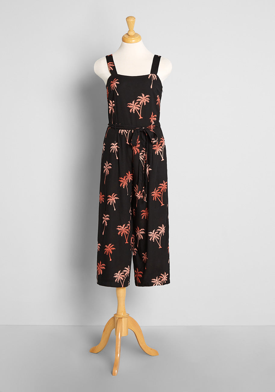 Feeling The Breeze Cropped Jumpsuit