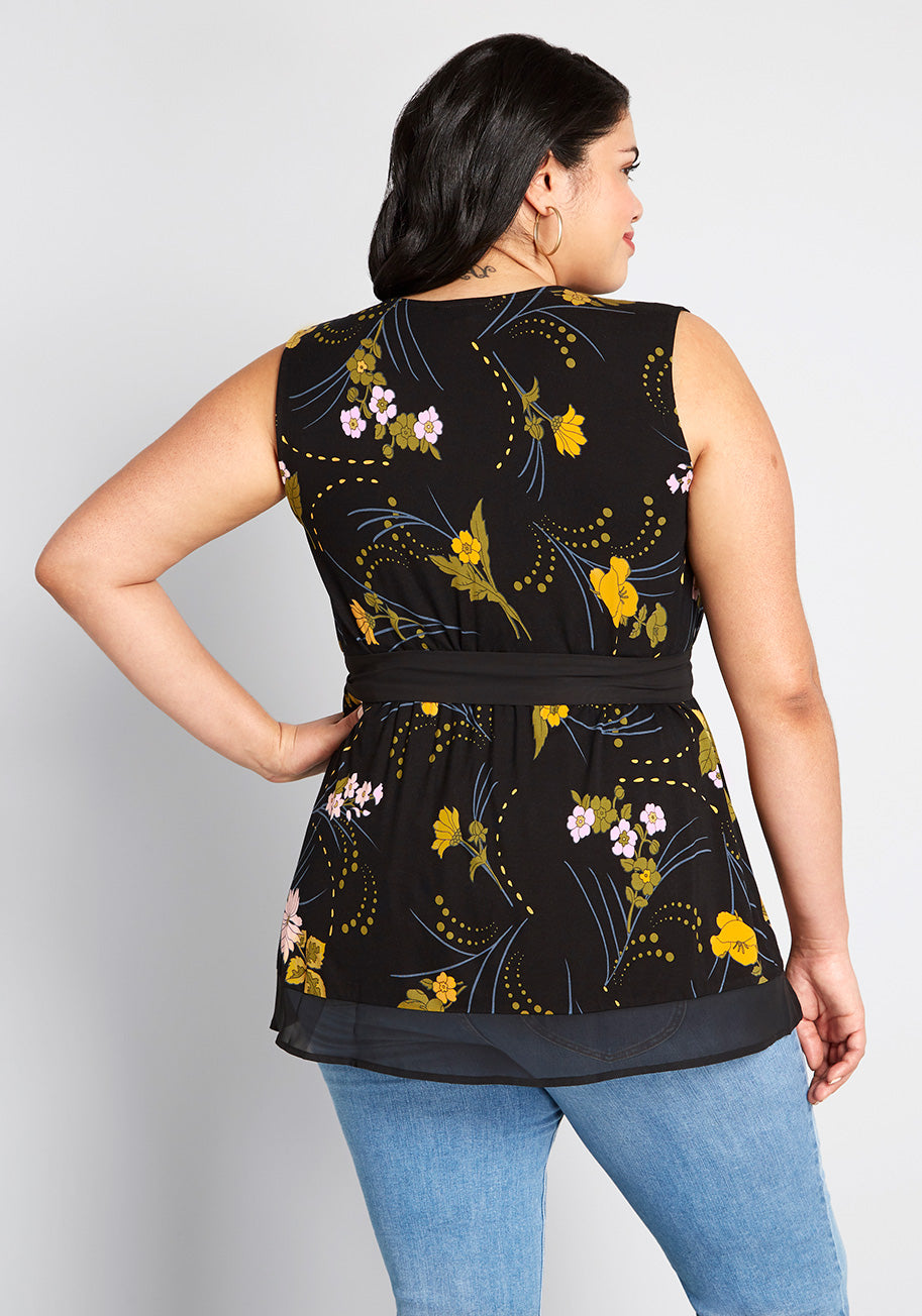 Outgoing Guidance Sleeveless Top