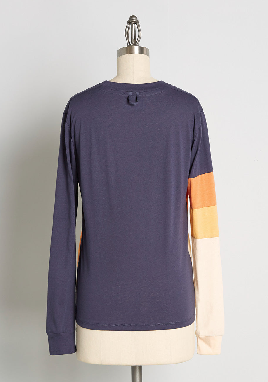 ModCloth x CAMP Collection Nod to Summer Long Sleeve Tee